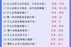 脑筋急转弯儿童7岁10,7-10岁儿童脑筋急转弯精选集